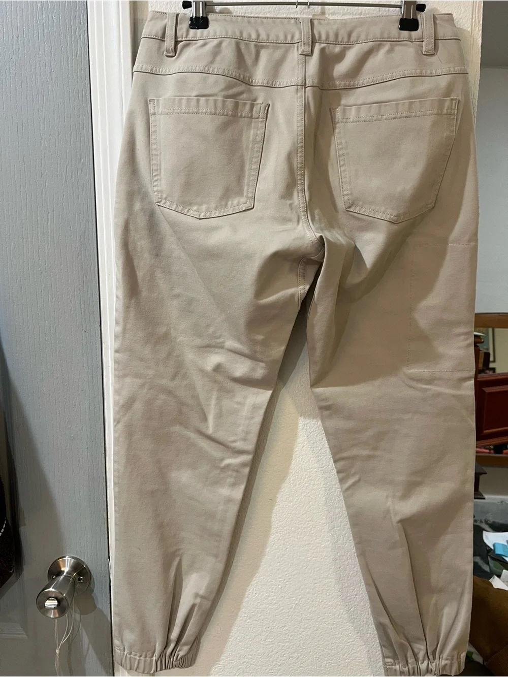 BYLT Basics Men's Light Beige Jogger Pants